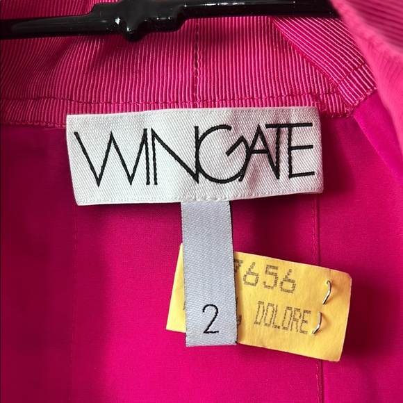 Wingate Collection Tayne Top Blouse Pink Magenta sz L EUC - Picture 2 of 7